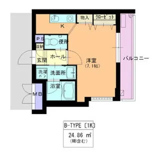 アクアキャニオンHARA【1階】の間取り