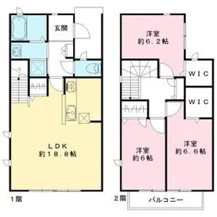シーズンステージ八事表山【A2号室号室】の間取り
