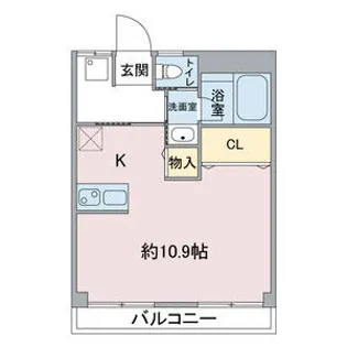 藤田ビル【401号室】の間取り