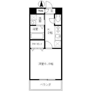 MELIV桜山【1階】の間取り