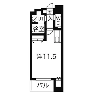 REPOSER名駅南 (ルポゼ名駅南)【3階】の間取り