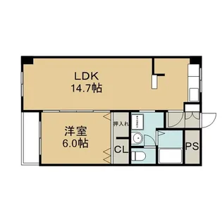 第二森ビル【1階】の間取り