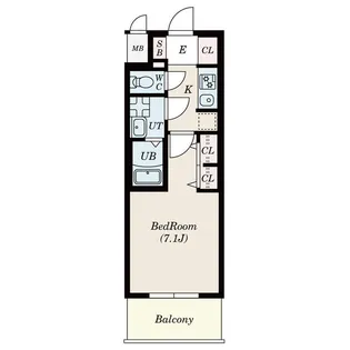S-RESIDENCE星ヶ丘【11階】の間取り