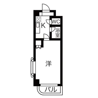 ハウザー高畑【2階】の間取り