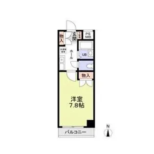 サンヒルズ藤ヶ丘【4階】の間取り