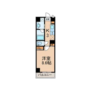 イースタンヒルズ本郷駅前【9階】の間取り