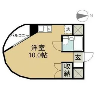 メゾン・ド・アビーム【8階】の間取り