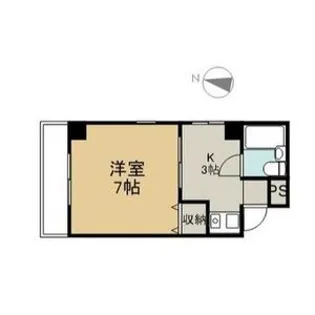 センチュリィ山の手【304号室】の間取り