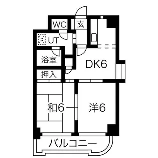 エレガントパレス守山【8階】の間取り