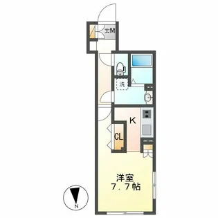 ルミナスパレス千代田【5階】の間取り