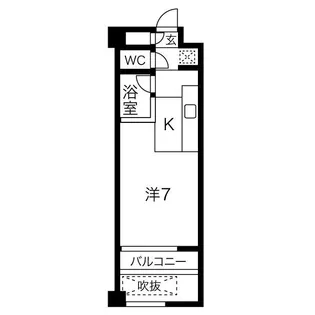 クレイタスパークIV【4階】の間取り