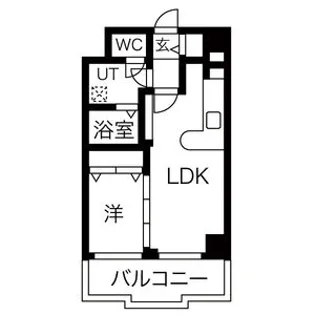 パラシオン千代田【9階】の間取り
