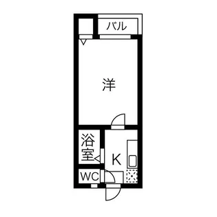 リシュール喜多山【205号室】の間取り