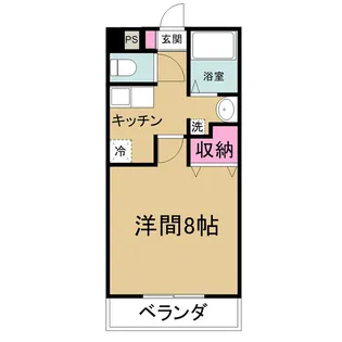 キャノンピア鶴舞【5階】の間取り