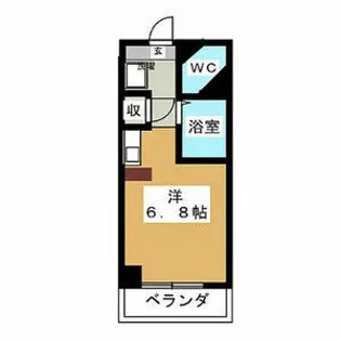 ドール塩釜口【212号室】の間取り