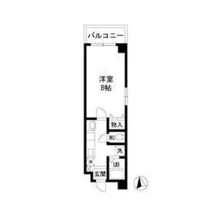 サンスパーク【3階】の間取り