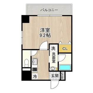CITY SPIRE 名駅前【12階】の間取り