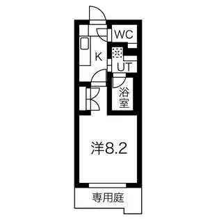 ソフィア本山【1階】の間取り