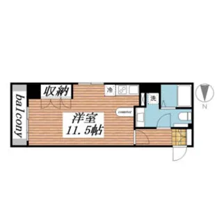 アル・ドゥ・6【5階】の間取り