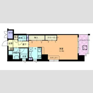 エピュレ(名古屋)【3階】の間取り