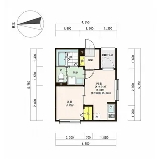 Arche【3階】の間取り