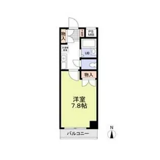 サンヒルズ藤ヶ丘【2階】の間取り