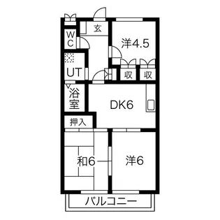 エミールII【3階】の間取り