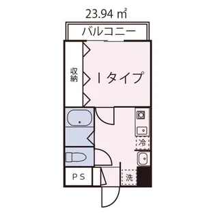 ドミール今池【307号室】の間取り