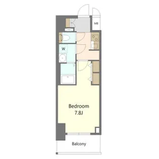 S-RESIDENCE庄内通駅前curere(クラーレ)【4階】の間取り