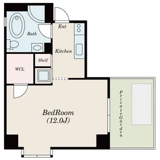 シュタットメゾンⅡ【1階】の間取り