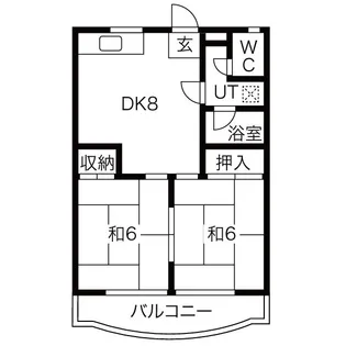 レジデンス光和104【402号室】の間取り
