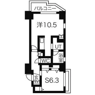 CASSIA車道(旧 クリオ車道)【14階】の間取り