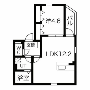 NAGOYA the FOREST【3階】の間取り