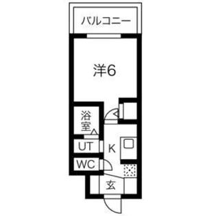 エステムコート名古屋ステーションクロス【0604号室】の間取り