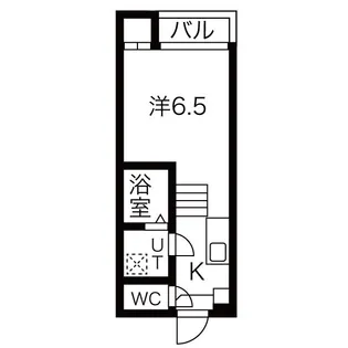 ハーモニーテラス清水Ⅲ【202号室】の間取り