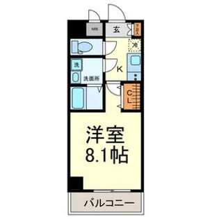 Lancia Heian【5階】の間取り