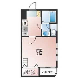 アムール金山【2階】の間取り