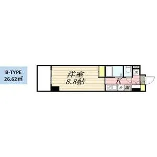 HF久屋大通レジデンス【6階】の間取り