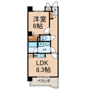 エクセレンス彩【2階】の間取り