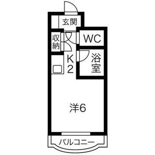 池場ハウス【4階】の間取り