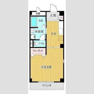 ウイング21【302号室】の間取り