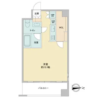 エルブ浄心【6階】の間取り