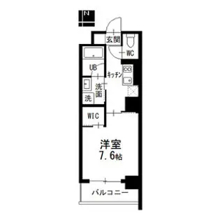 NISSYO BUILDING【6階】の間取り