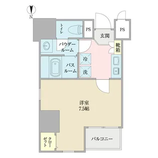 アルテミス平和【0802号室】の間取り