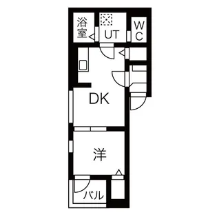 CUBE【3階】の間取り
