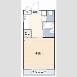 ベルウッドハイムⅡ【2階】の間取り