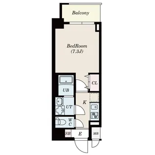 S-RESIDENCE志賀本通North【6階】の間取り