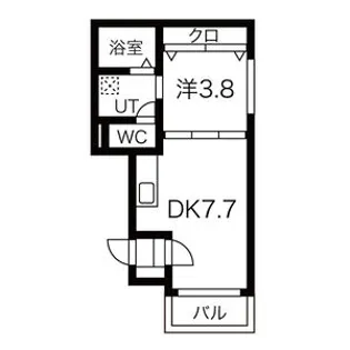 Hershey【2階】の間取り