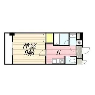 アマーレ東海通【9階】の間取り