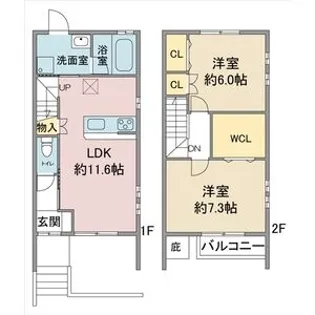 ライフステージ本郷【2階】の間取り